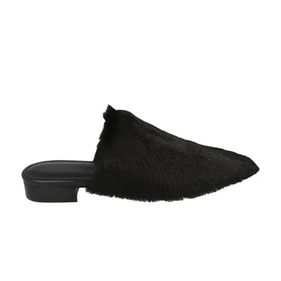 Pre-owned Ferragamo Wmns Selestina Fur Mule 'nero' | Black | Women's Size 5