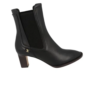 Pre-owned Ferragamo Wmns Toren Leather Bootie 'black' | Women's Size 6