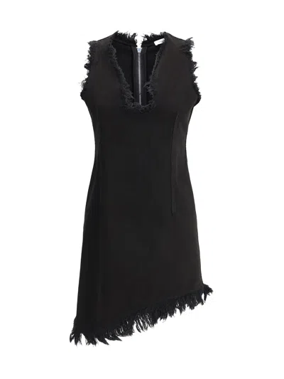 FERRAGAMO FRINGED MINI DRESS