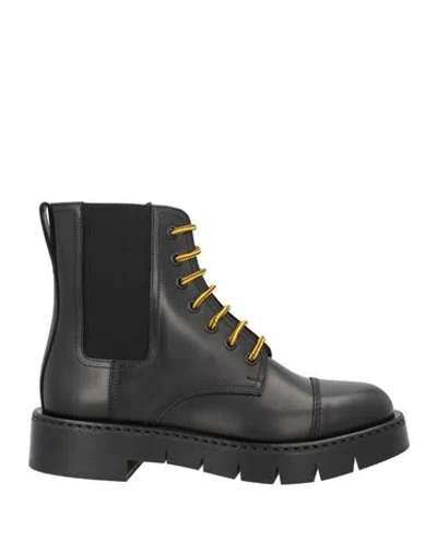 Ferragamo Woman Ankle Boots Black Size 6 Calfskin