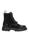 Ferragamo Woman Ankle Boots Black Size 8 Calfskin In Black