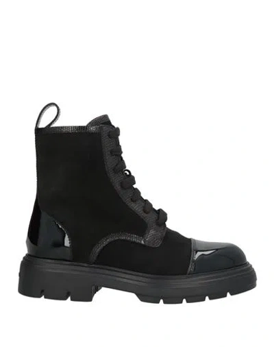 Ferragamo Woman Ankle Boots Black Size 8 Calfskin