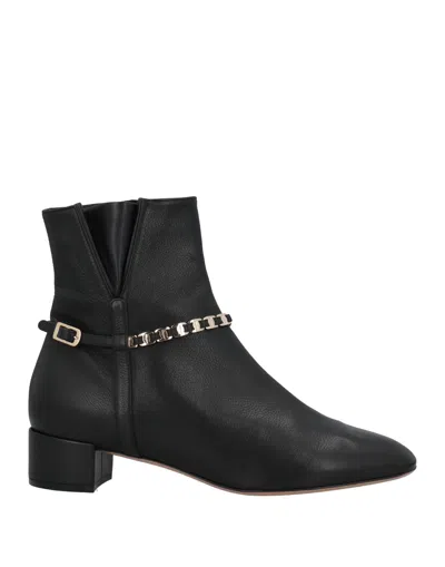 Ferragamo Ankle Boots In Black