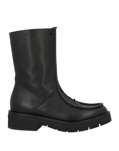 Ferragamo Woman Ankle Boots Black Size 8 Leather