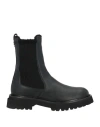 Ferragamo Woman Ankle Boots Black Size 9.5 Leather In Black