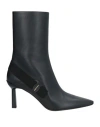Ferragamo 85mm Vara-bow Leather Ankle Boots In Black