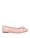 Ferragamo Woman Ballet Flats Light Pink Size 8 Lambskin In Pink