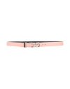 Ferragamo Woman Belt Antique Rose Size 39.5 Calfskin In Pink