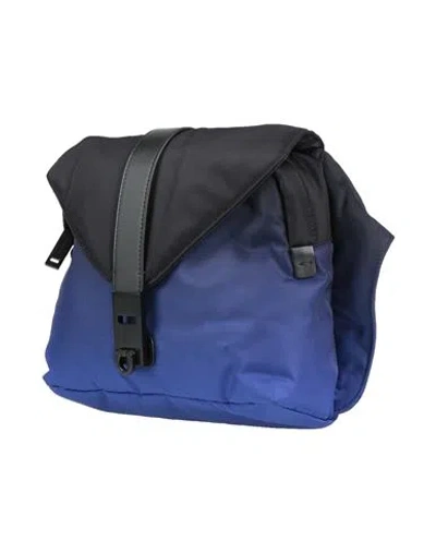 Ferragamo Woman Belt Bag Blue Size - Textile Fibers