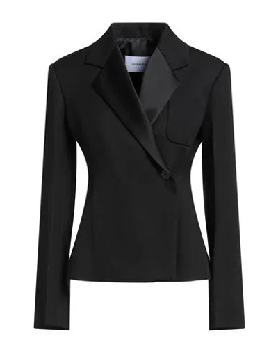 Ferragamo Woman Blazer Black Size 6 Virgin Wool