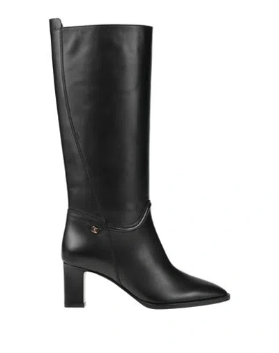 Ferragamo Woman Boot Black Size 5.5 Calfskin