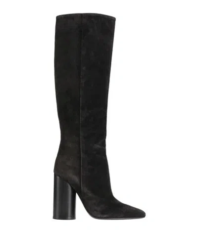 Ferragamo Woman Boot Black Size 8 Calfskin