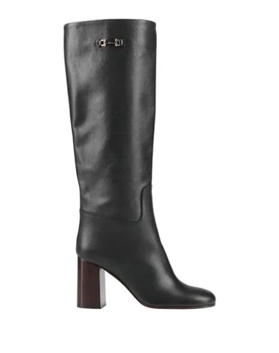 Ferragamo Woman Boot Black Size 8 Leather