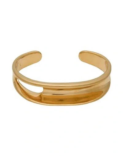 Ferragamo Woman Bracelet Gold Size - Brass
