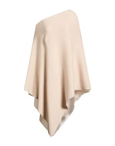 Ferragamo Woman Cape Beige Size Onesize Cashmere In Neutral