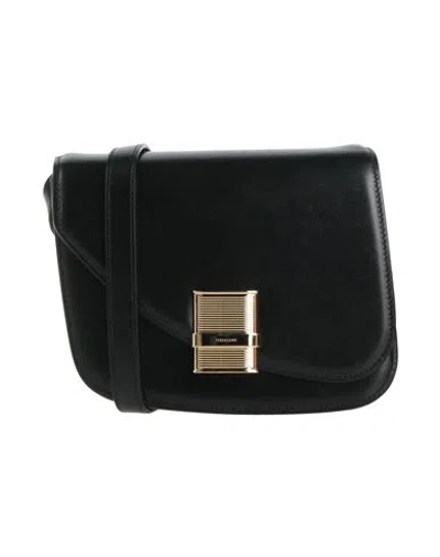 Ferragamo Woman Cross-body Bag Black Size - Calfskin In Black