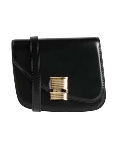 Ferragamo Woman Cross-body Bag Black Size - Calfskin