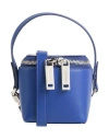 Ferragamo Woman Cross-body Bag Blue Size - Calfskin