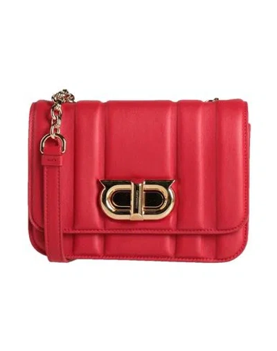 Ferragamo Woman Cross-body Bag Red Size - Calfskin
