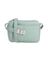Ferragamo Woman Cross-body Bag Sage Green Size - Leather