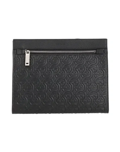 Ferragamo Woman Handbag Black Size - Calfskin