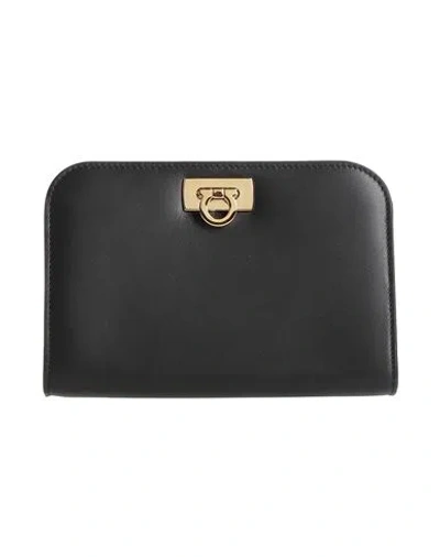 Ferragamo Woman Handbag Black Size - Leather