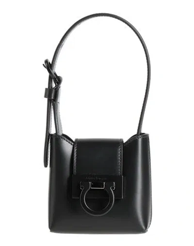 Ferragamo Woman Handbag Black Size - Leather