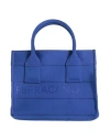 Ferragamo Small Logo Tote Bag In Blue