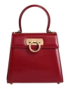 Ferragamo Woman Handbag Red Size - Calfskin In Red