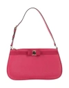 Ferragamo Woman Handbag Fuchsia Size - Calfskin In Pink