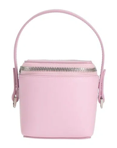 Ferragamo Woman Handbag Pink Size - Calfskin In Pink