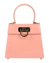 Ferragamo Woman Handbag Pink Size - Calfskin