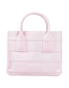 Ferragamo Woman Handbag Pink Size - Cotton, Acrylic In Pink