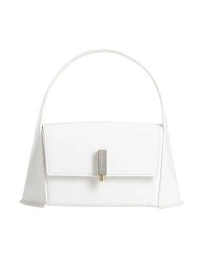 Ferragamo Woman Handbag White Size - Calfskin