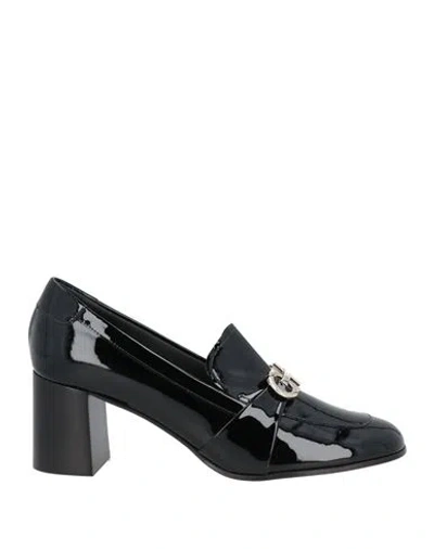 Ferragamo Woman Loafers Black Size 10.5 Calfskin