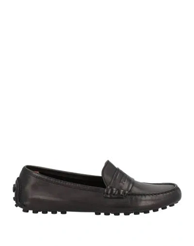 Ferragamo Woman Loafers Black Size 7.5 Calfskin In Brown