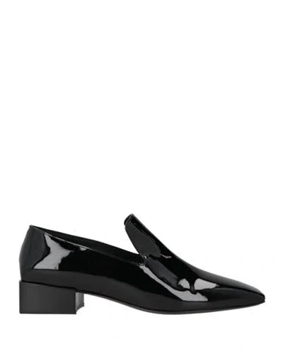 Ferragamo Woman Loafers Black Size 9.5 Leather