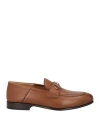 Ferragamo Ottone Leather Loafer In Brown