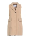 Ferragamo Woman Mini Dress Beige Size 6 Cotton, Silk In Beige
