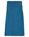 Ferragamo Woman Mini Dress Blue Size 4 Cotton In Blue