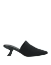 Ferragamo Algedi Faille Mules In Black