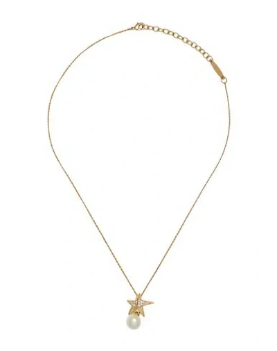 Ferragamo Woman Necklace Gold Size - Metal