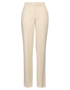 Ferragamo Woman Pants Beige Size 4 Viscose, Elastane