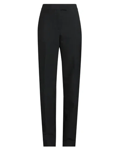 Ferragamo Woman Pants Black Size 8 Virgin Wool In Black