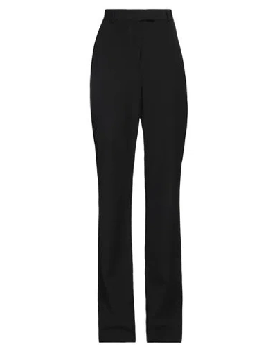 Ferragamo Woman Pants Black Size 8 Virgin Wool