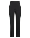 Ferragamo Woman Pants Black Size 8 Virgin Wool In Black