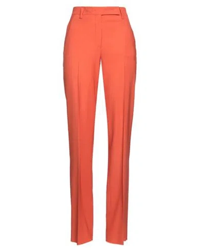 Ferragamo Woman Pants Orange Size 10 Viscose, Elastane