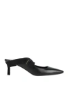 Ferragamo Vara Leather Slingback Pump In Black