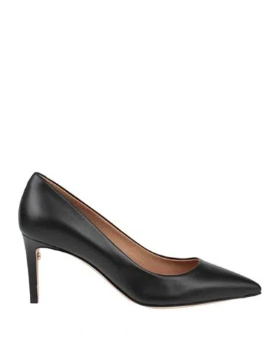 Ferragamo Woman Pumps Black Size 7.5 Leather