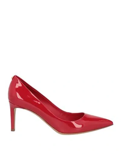 Ferragamo Woman Pumps Red Size 8 Leather